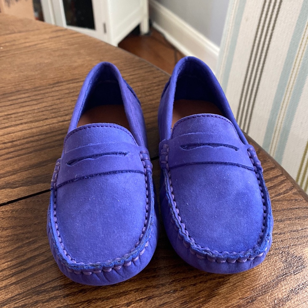 Charleston Shoe Company Suede Loafers Size 11